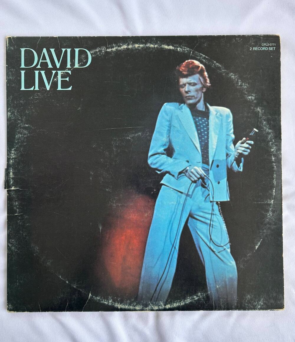 David Bowie LIVE LP Vinyl Record 1974 RCA 2LP